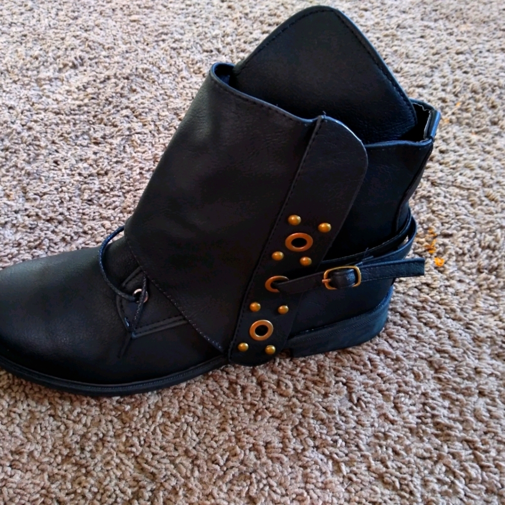 Women's size 10 motorcycle riding boots